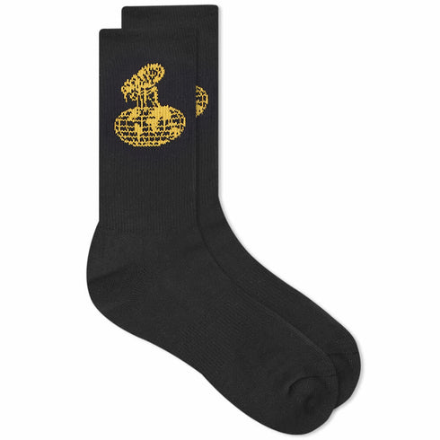 Fucking Awesome - Flea Sock (Black)